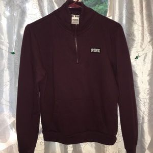 Turtleneck sweater with zipper